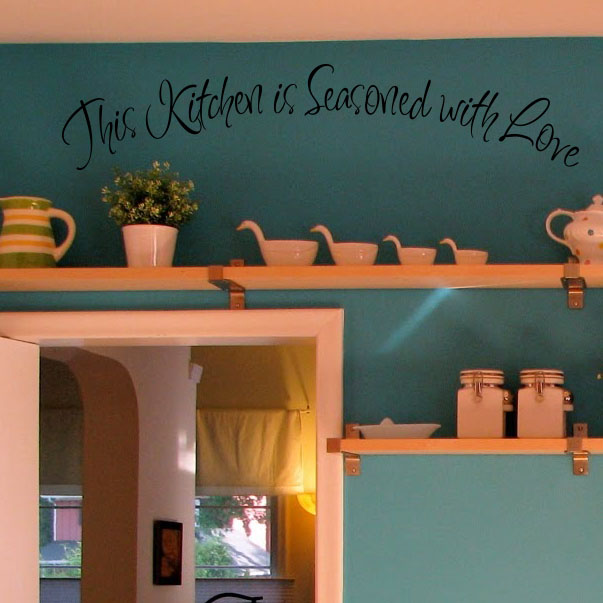 Seasoned With Love Wall Decal Trading Phrases