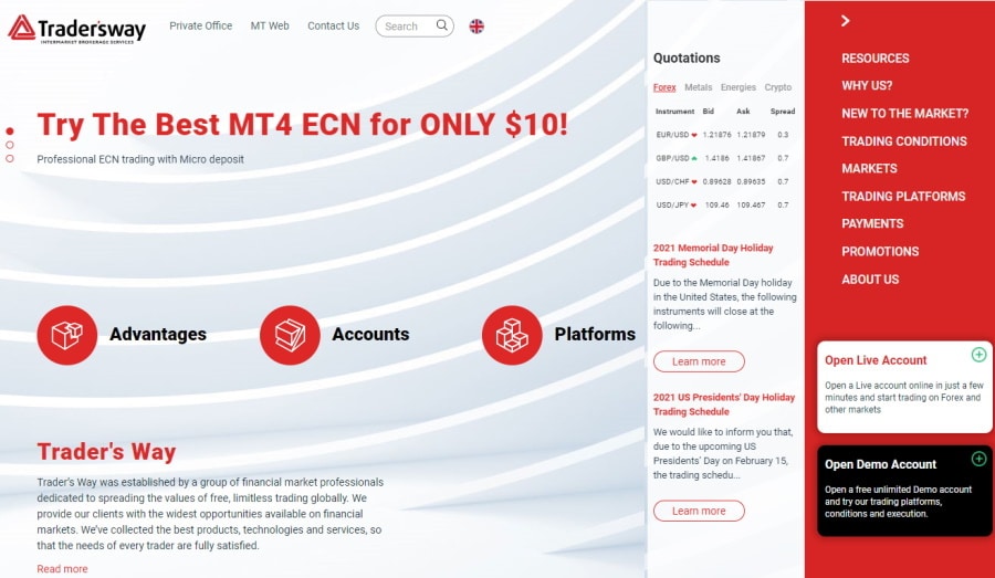 Tradersway Withdrawal Bitcoin Tradersway Accepts Bitcoin Deposits And