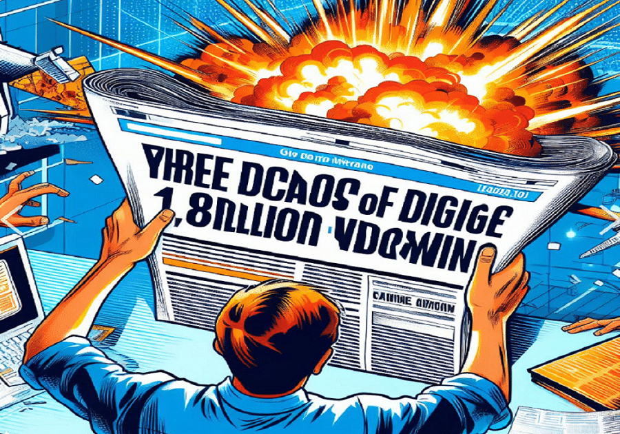 Three Decades of Digital Explosion Soars to 1.88 Billion