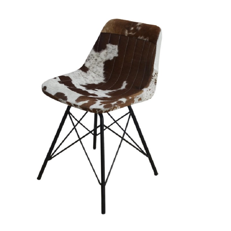 EAMES STYLE COWHIDE CHAIR Trading Tree