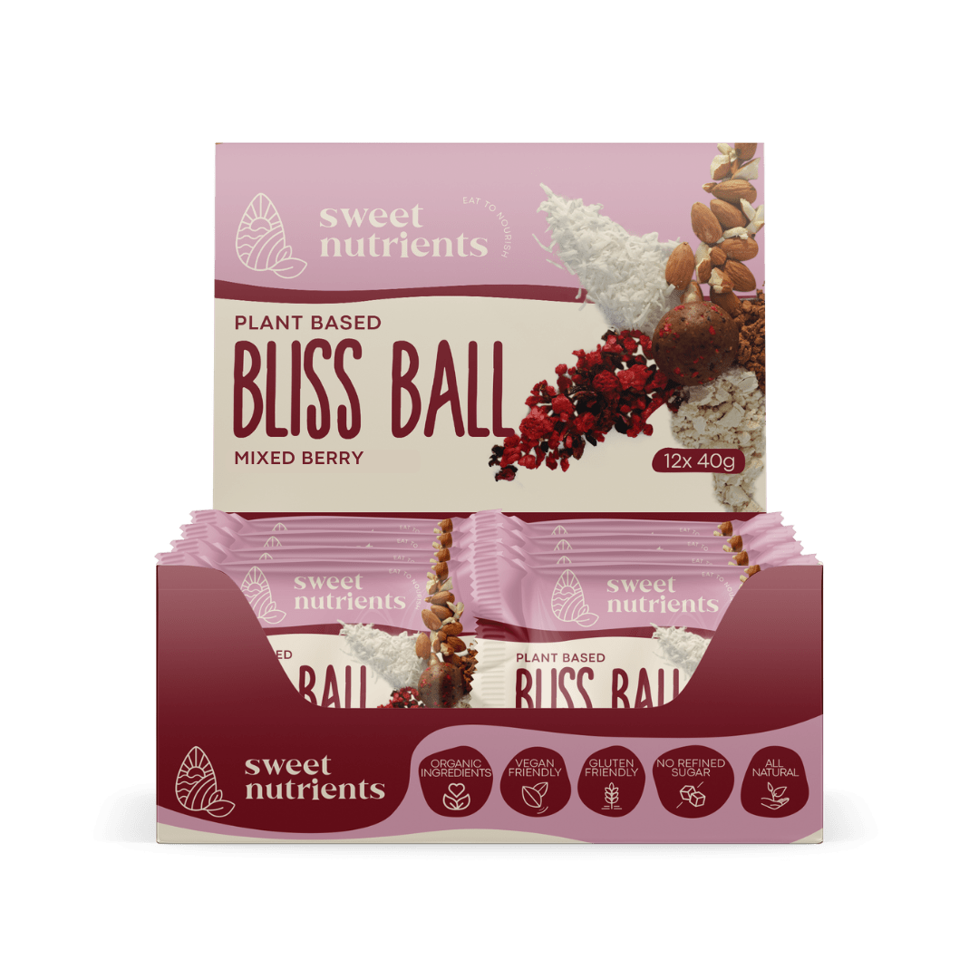 Mixed Berry Bliss Balls Box of 12 Trading Tree