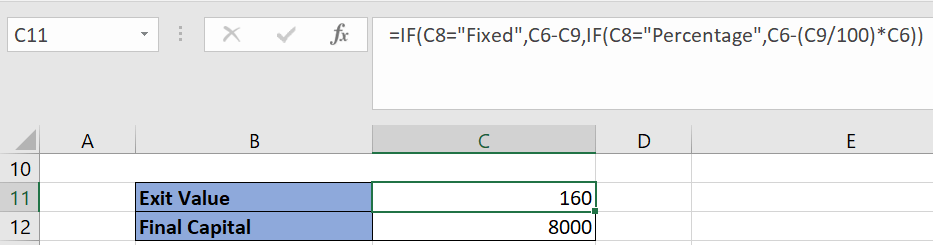 Calculate stop loss in an Excel Sheet 2 Trading Tuitions