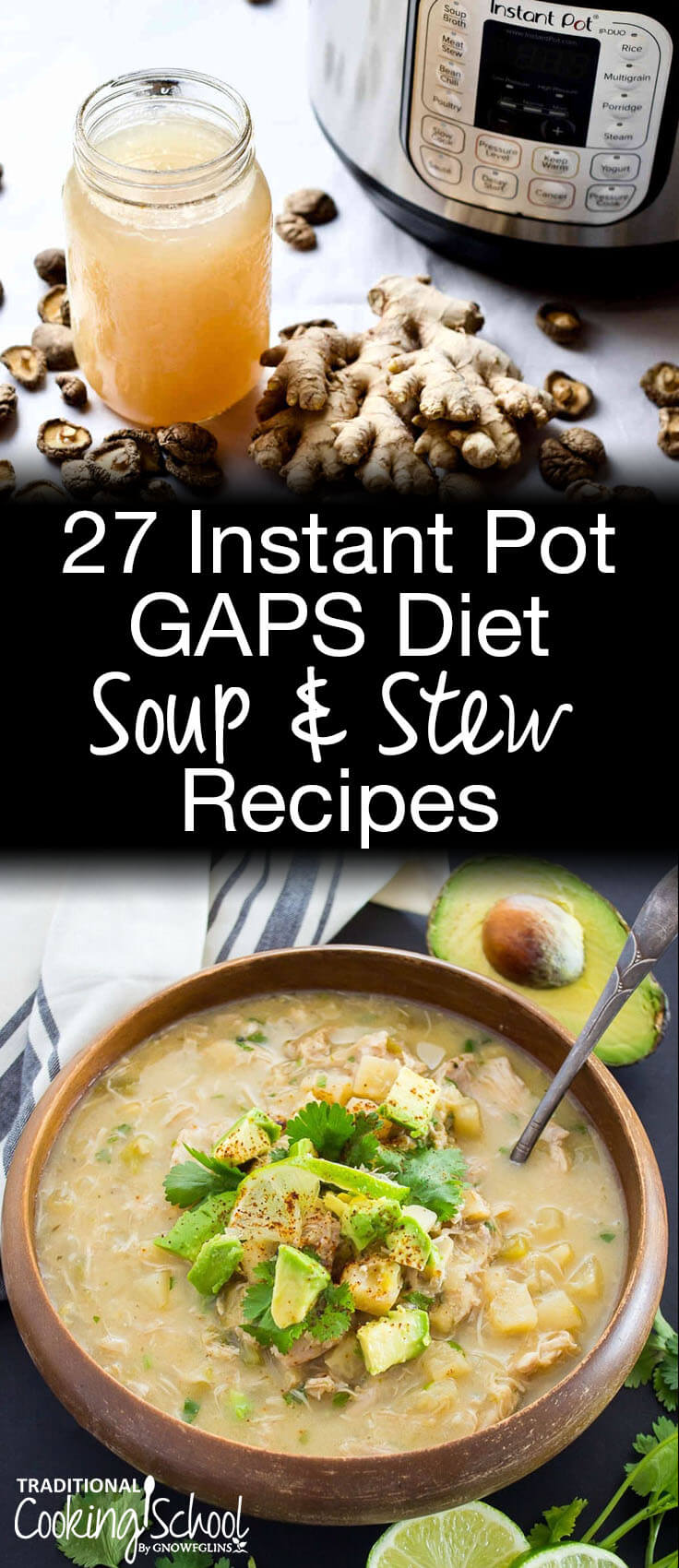 27 Instant Pot GAPS Diet Soup & Stew Recipes