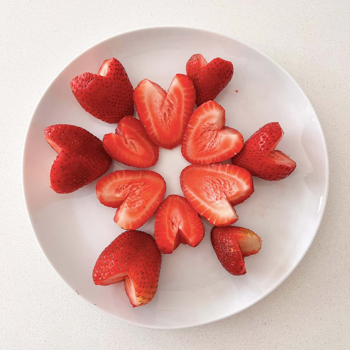Strawberry Hearts Two Ways to Make Them
