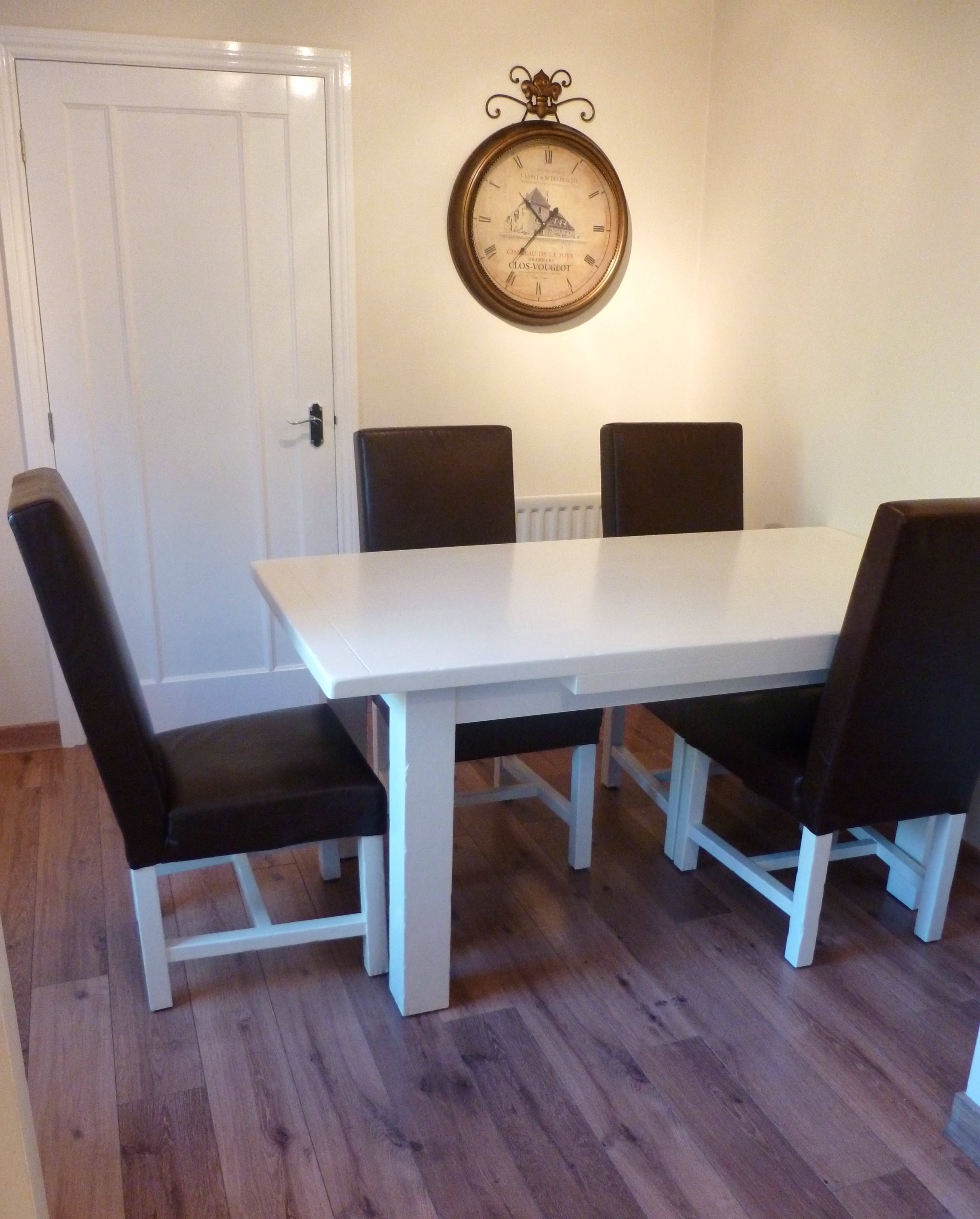 hand Painted Kitchen Table and Chairs in Darrington