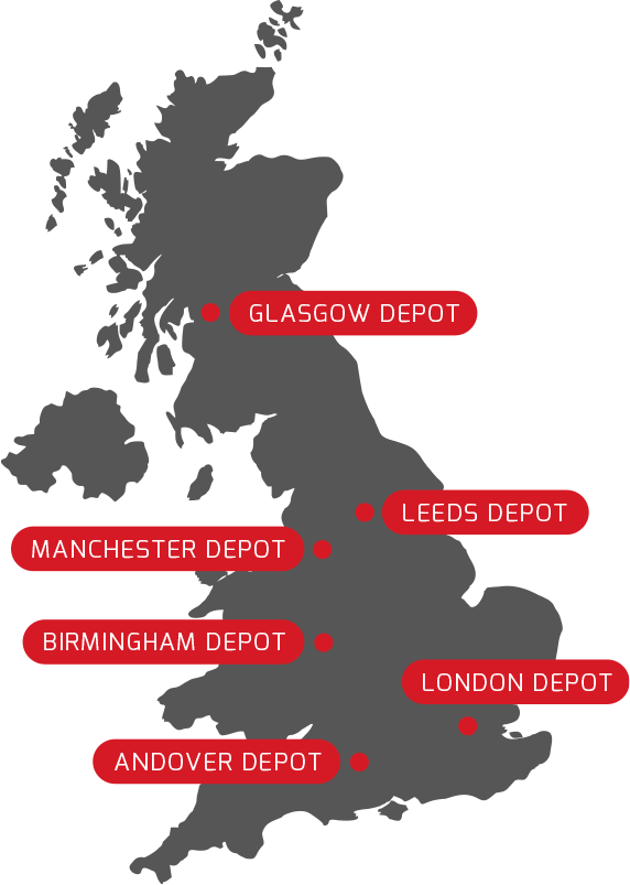 Contact A Depot We'll be happy to assist. TRAD UK