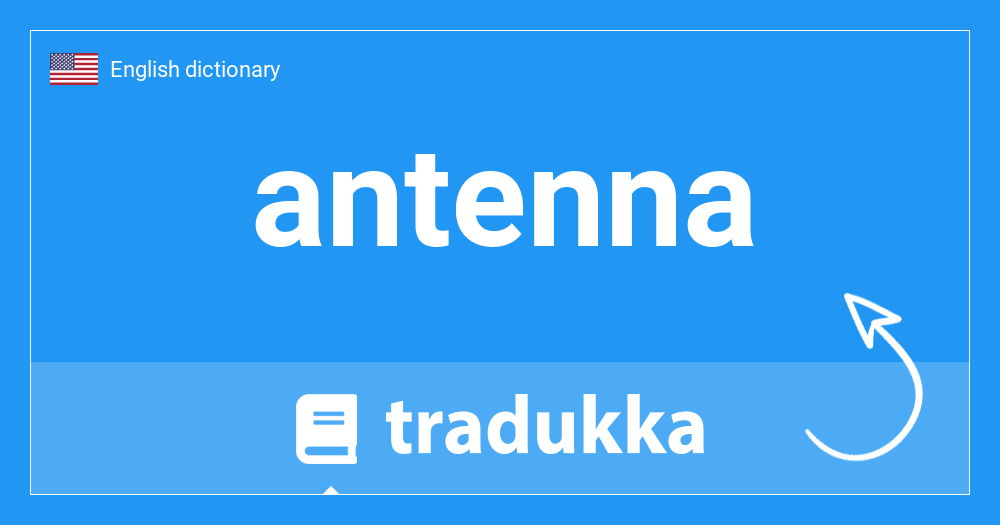 🇺🇸 What is antenna? Tradukka