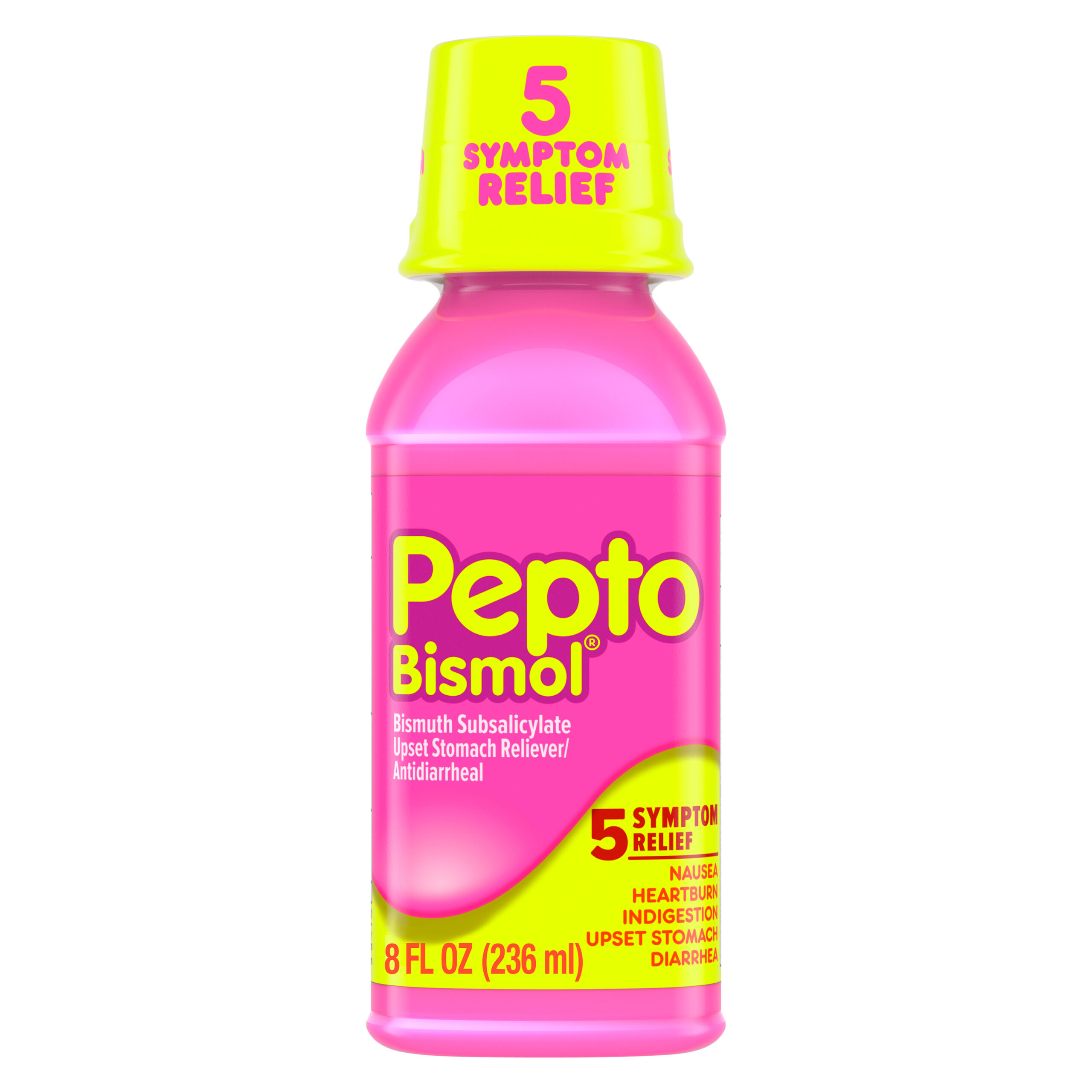 PEPTOBISMUL BISMUTH SUBSALICYLATE SUSPENSION 236ML Trafalgar Gate Pharma