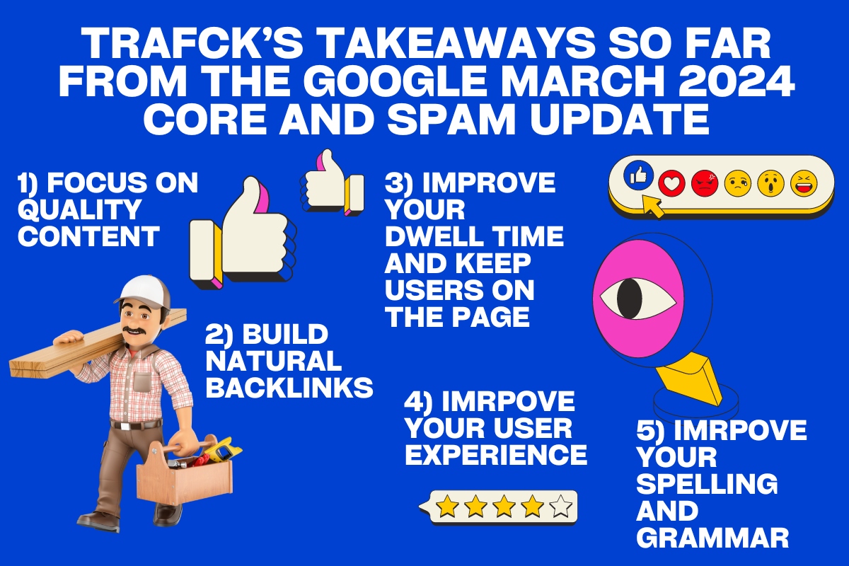 Google March 2024 core algorithm and spam update What we're seeing so far