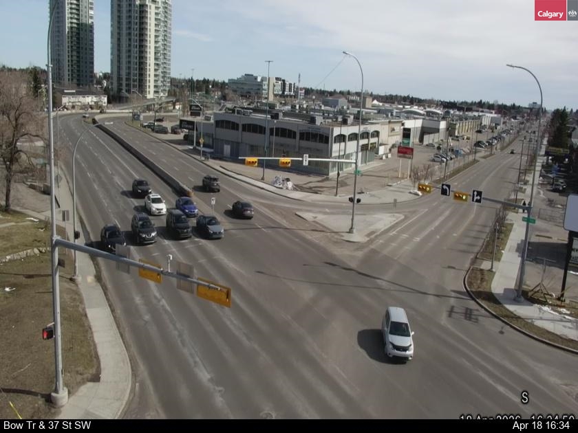 Bow Trail live traffic cameras all Bow Trail traffic cameras through