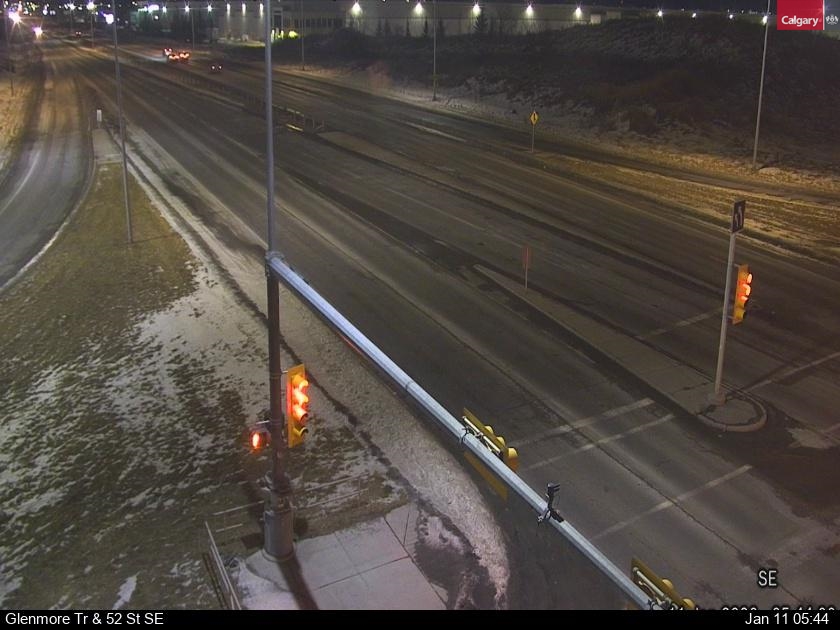 Calgary Traffic Cameras Glenmore Trail Road Conditions