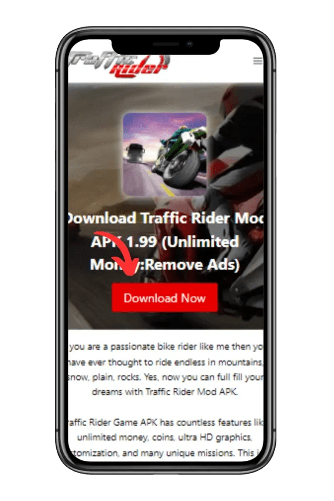 Download Traffic Rider Mod APK V2.0 [Unlimited Money]