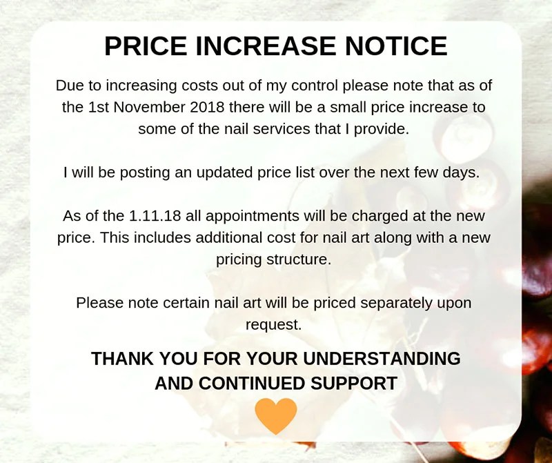 How to Make a Salon Price Increase Notice without Losing Clients