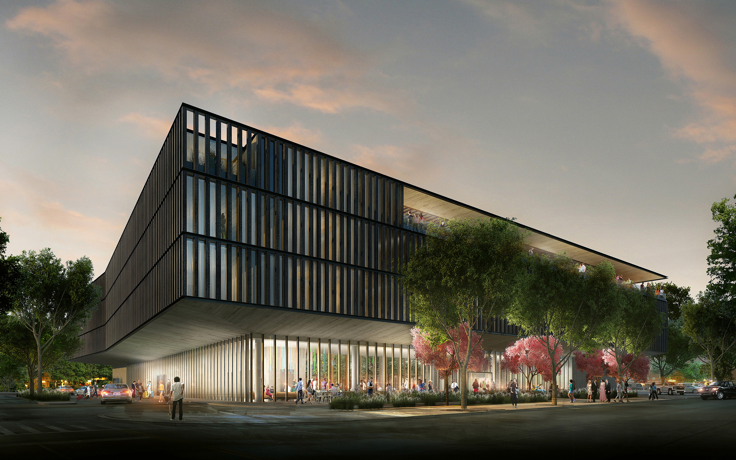 College Station Boutique Hotel College Station, TX Trahan Architects