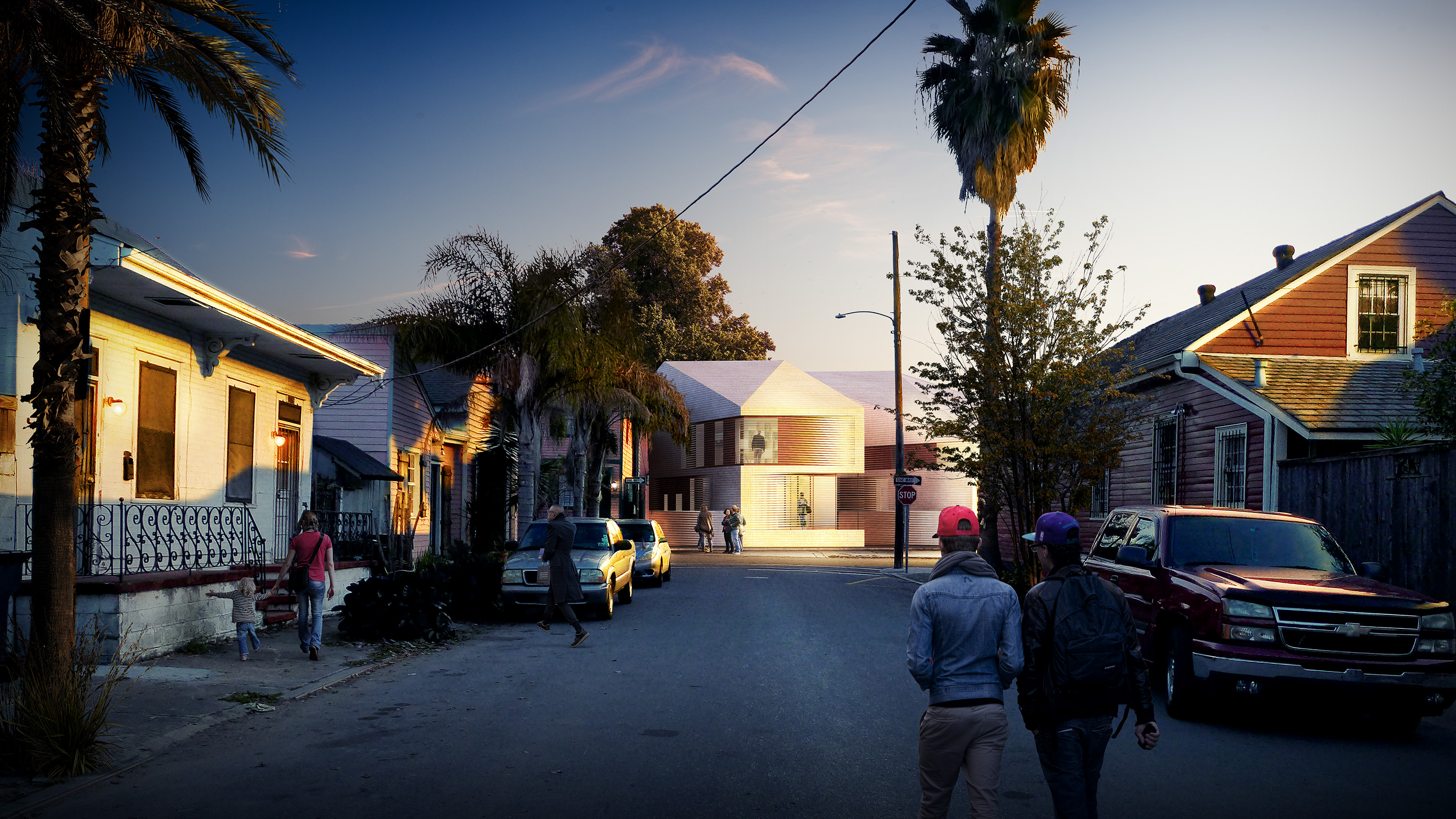 Creole Town Homes Trahan Architects Marigny Neighboorhood
