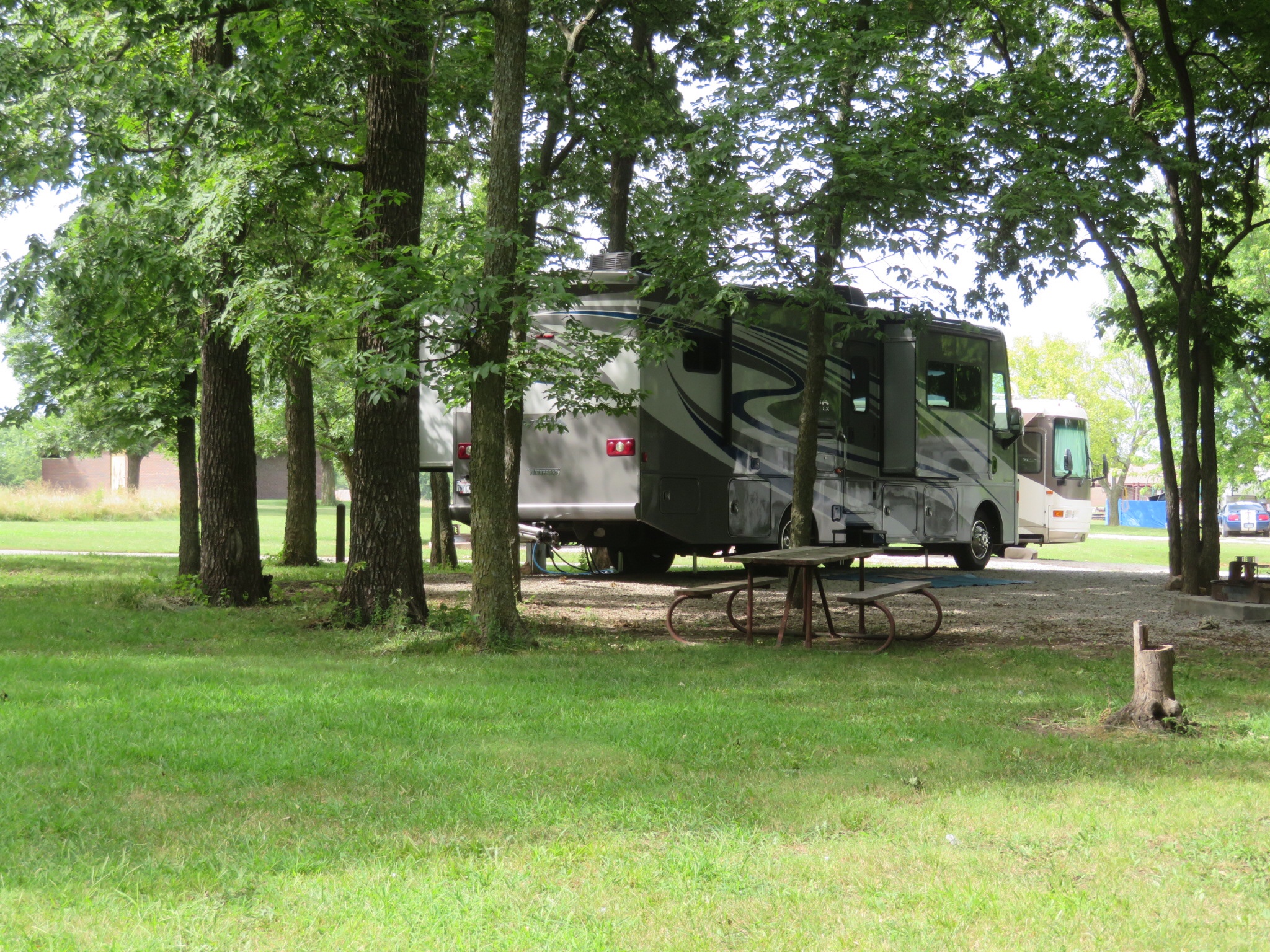 Clinton State Park Campground 3 Trail 2 Blaze