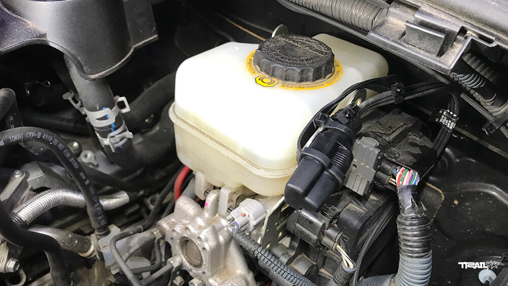 Engine Block Heater Installation on 5th Gen 4Runner Step