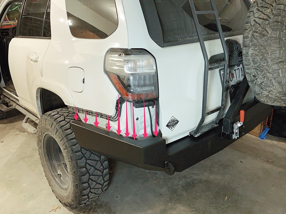 Coastal Offroad Low Pro Rear Bumper Review & Install 5th Gen 4Runner