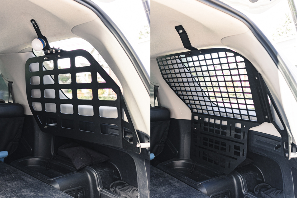 Cali Raised LED Cargo MOLLE Shelf System 5th Gen 4Runner