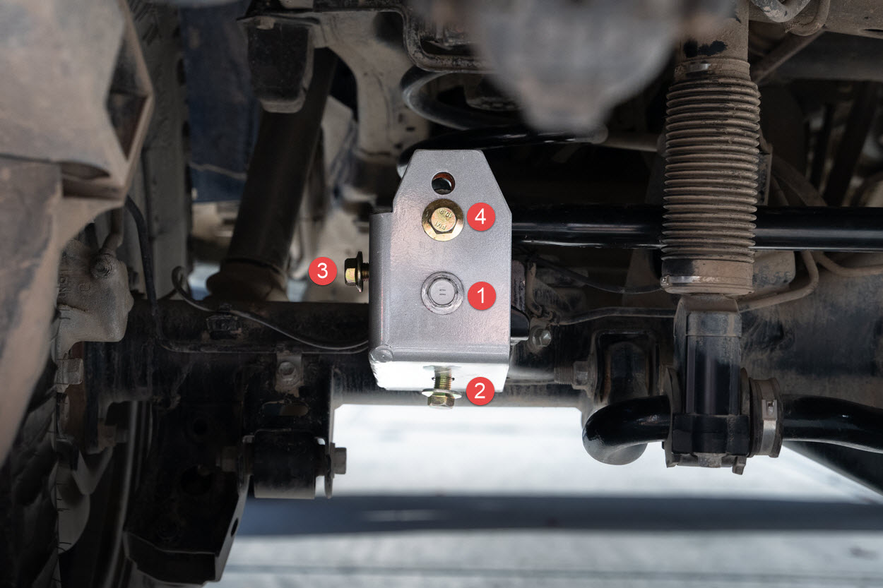 BoltOn Trackbar Correction Kit (BOTCK) For The 5th Gen 4Runner