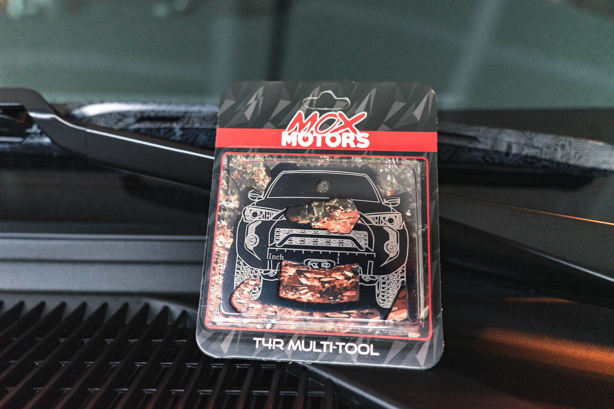 The Mox Motors Custom Topographic Windshield Wipers