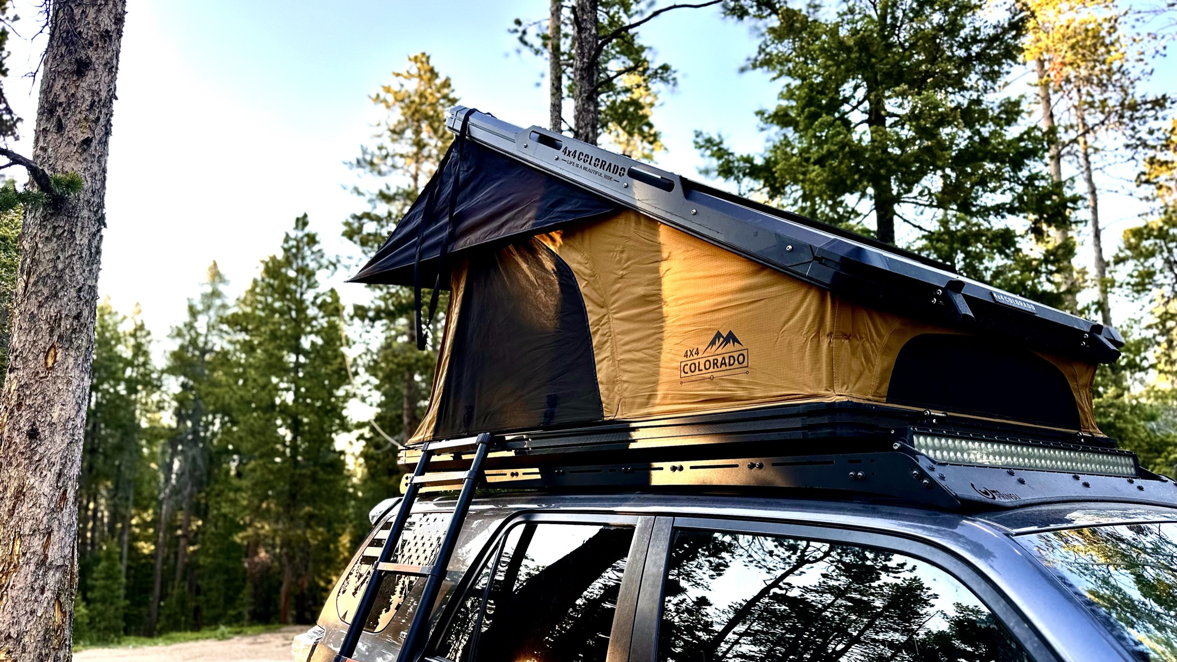 4x4 Colorado Nimbus Hardshell Roof Top Tent Review
