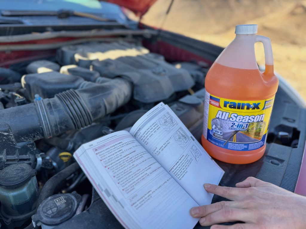 Filling & Choosing The Right Windshield Washer Fluid