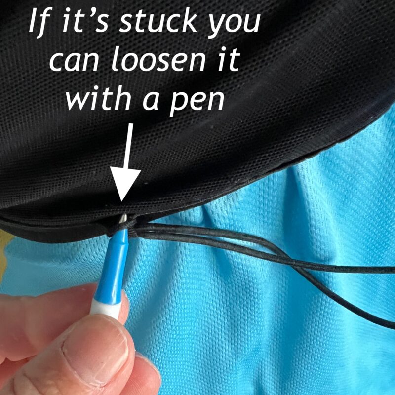 How to setup Salomon ADV 12 litre vest to front carry poles Trail