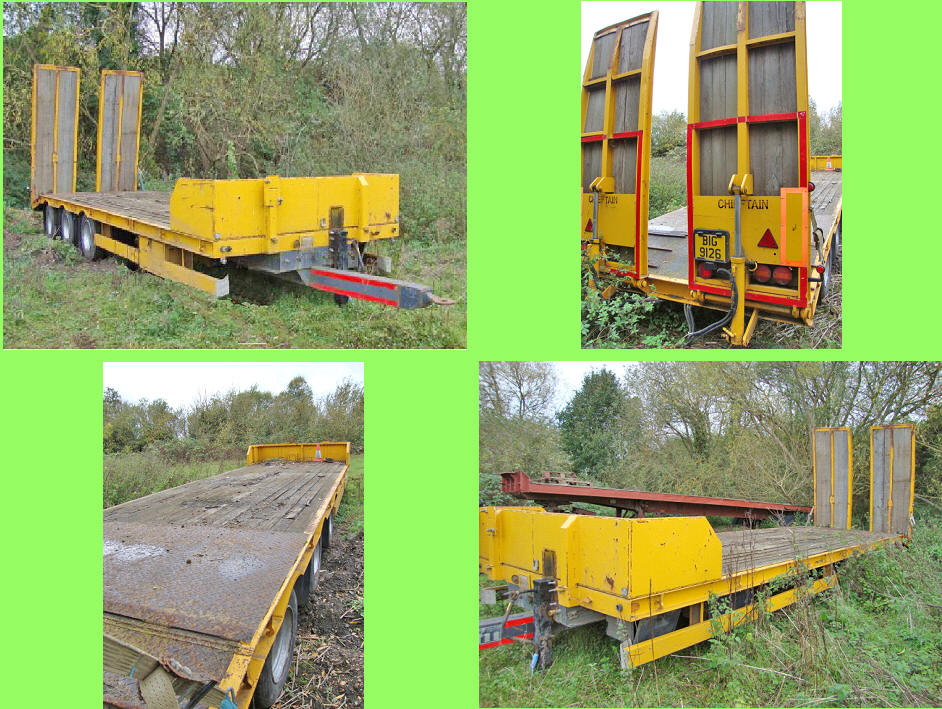 Triaxle Drawbar Plant Trailer For Sale