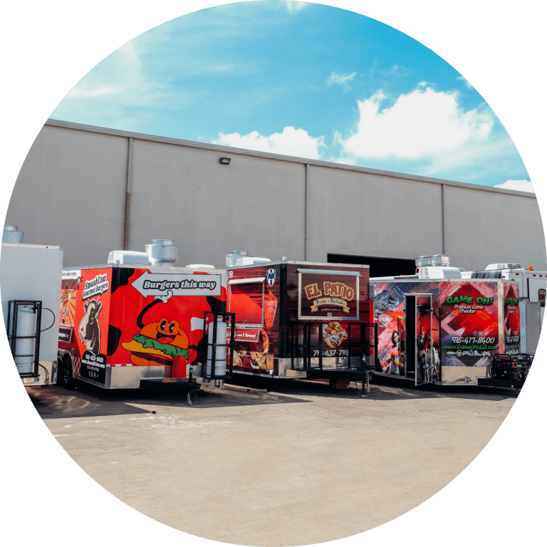 Custom Food Truck Builders in Texas Trailer King Builders