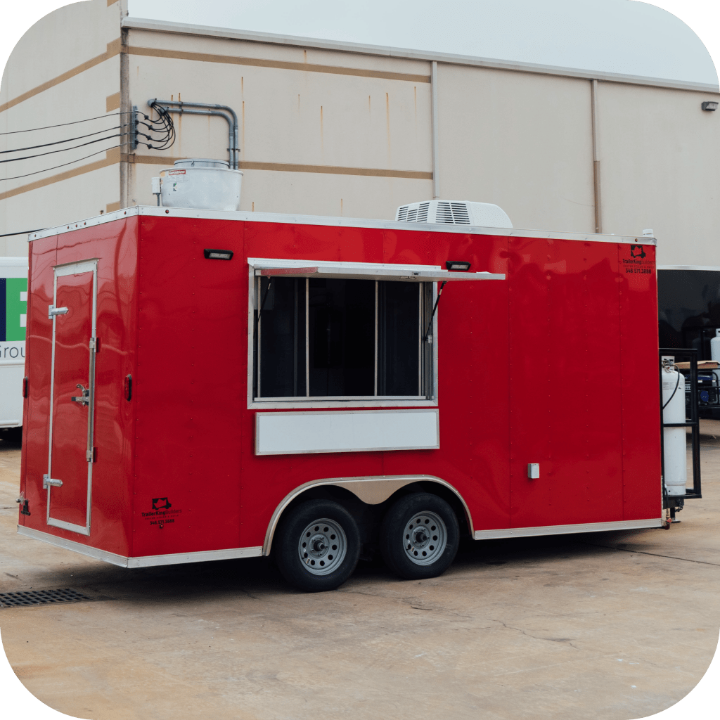 HotDog Trailer Builders in Texas Trailer King Builders