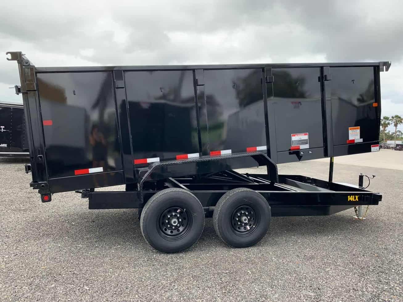 BIG TEX 7x16 DUMP TRAILER 8 TON 16LP16 HIGH SIDE Trailer Nation