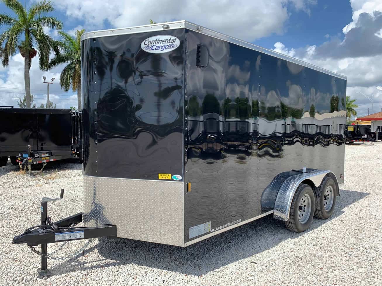 CONTINENTAL CARGO 7x14 TANDEM AXLE CARGO TRAILER NS7X14TA Trailer Nation