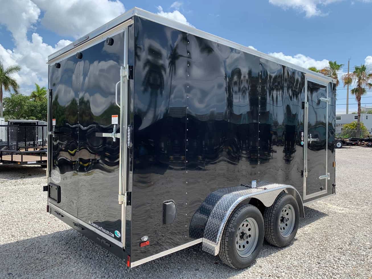 CONTINENTAL CARGO 7x14 TANDEM AXLE CARGO TRAILER NS7X14TA Trailer Nation