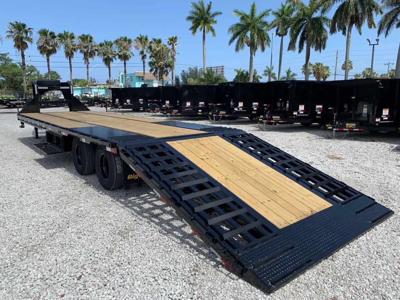 BIG TEX 35' GOOSENECK TRAILER HYDRAULIC DOVETAIL 12 TON Trailer Nation