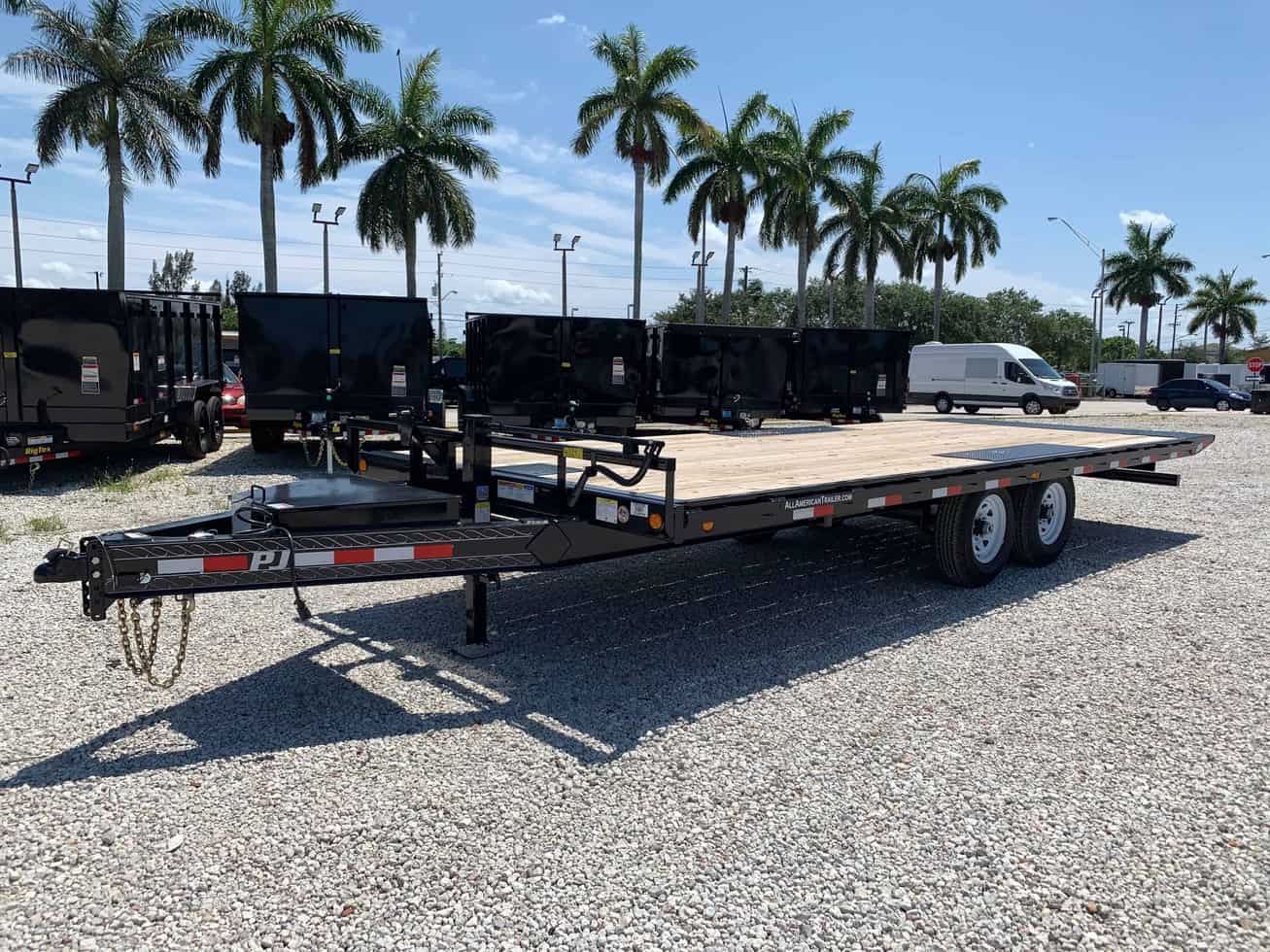 PJ 22' DECKOVER TILT TRAILER 7 TON T8222 Trailer Nation