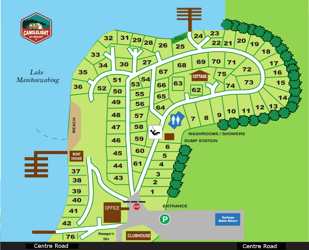 Candlelight on the Bay RV Resort Trailer Parks Canada