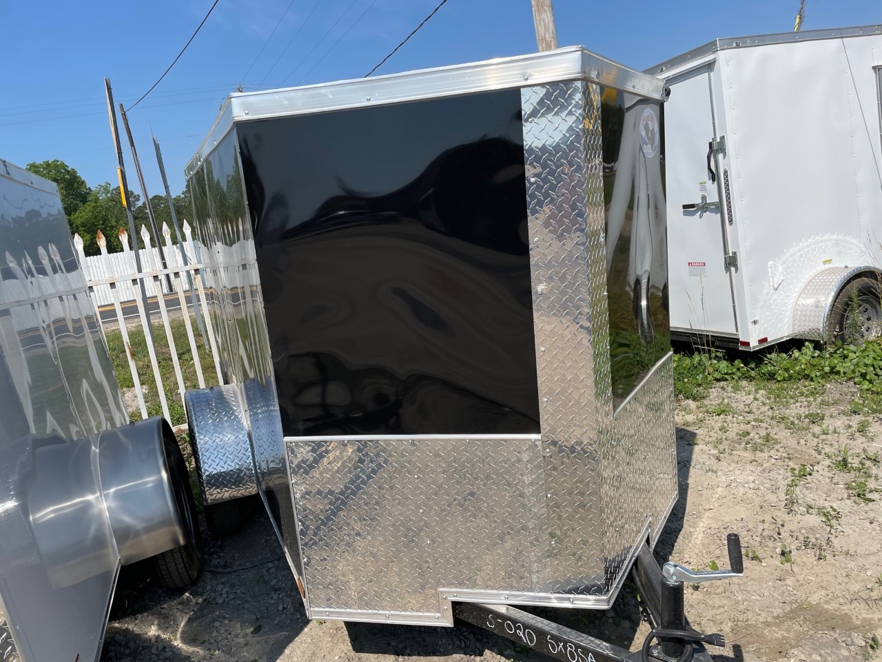 5x6 Single Axle Enclosed Cargo Trailer Best Low Price