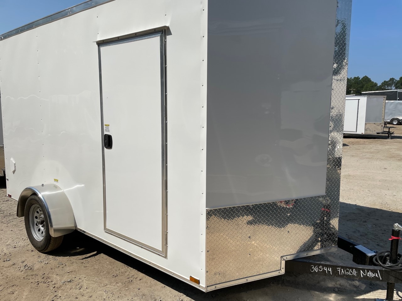 7x14 Quality Cargo Trailers With Brakes