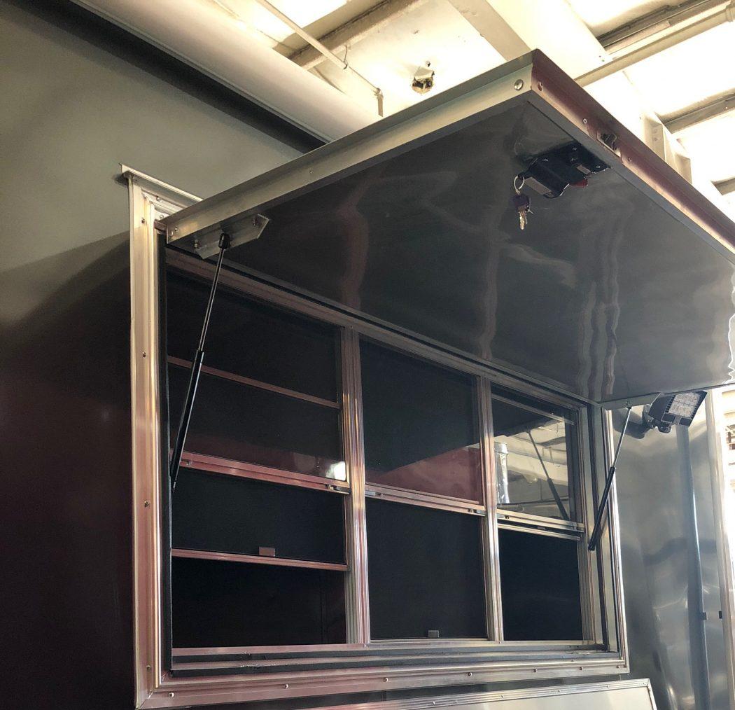 6' Long x 3' Tall Concession Window w/Screen Trailers 2 Go 4 Less