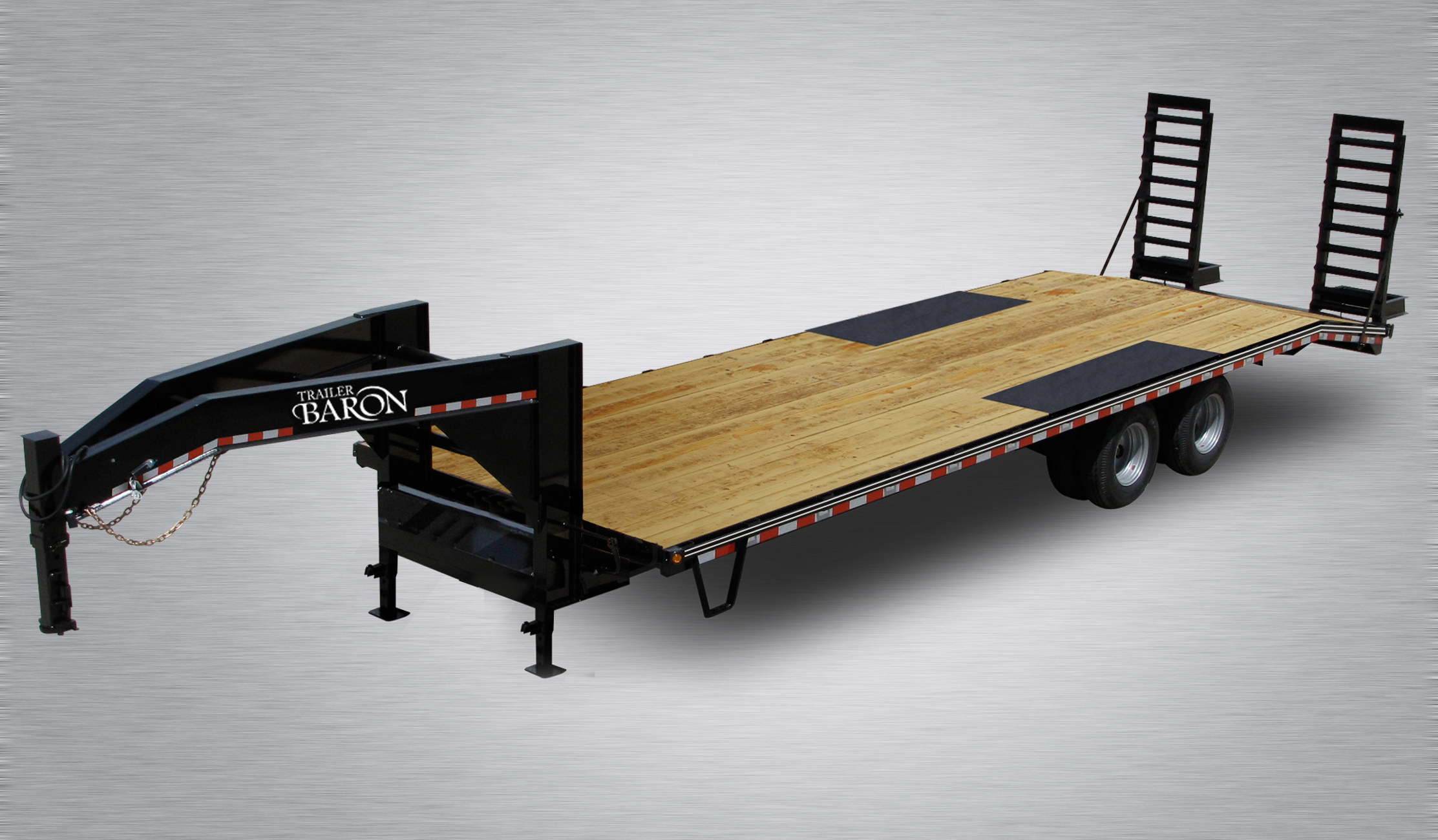 Model HG Professional Gooseneck Flatbed Trailer Trailer Sales of