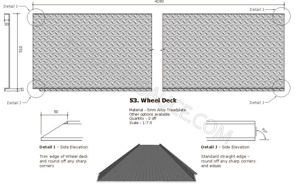 Trailer Sauce Decking