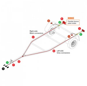 Ezi-connect Boat Trailer Harness 4.50m | Trailers Parts & Repairs