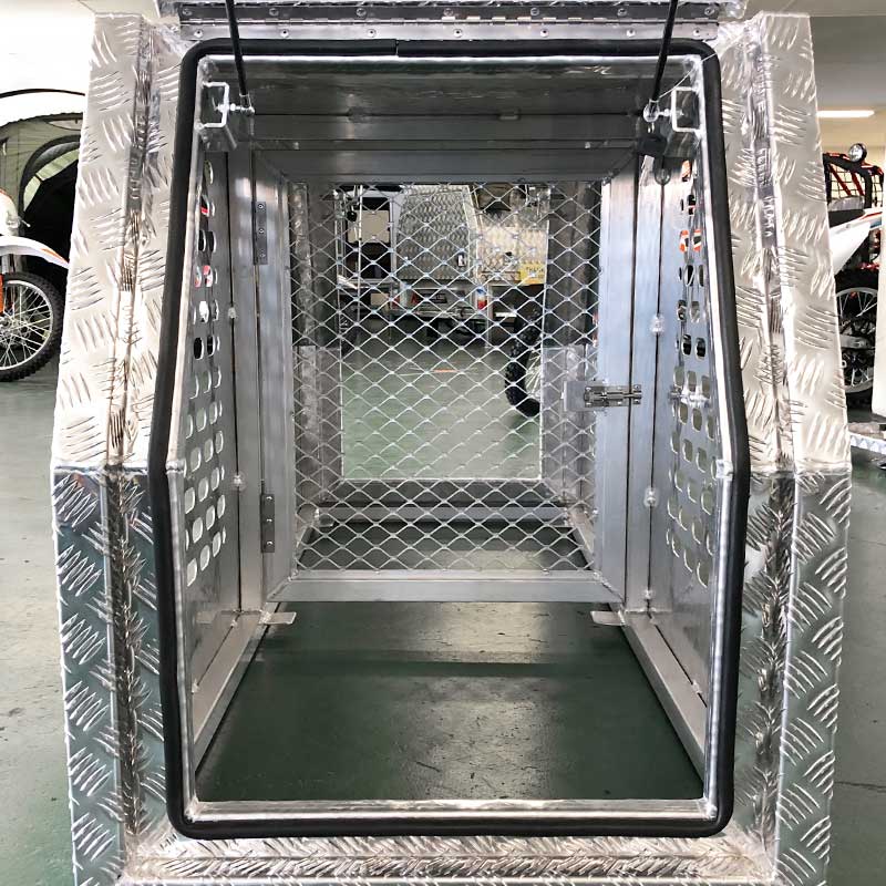 DC3 Aluminium Cross deck Toolbox Dog Box (1780x700x850mm) Trailers Parts & Repairs