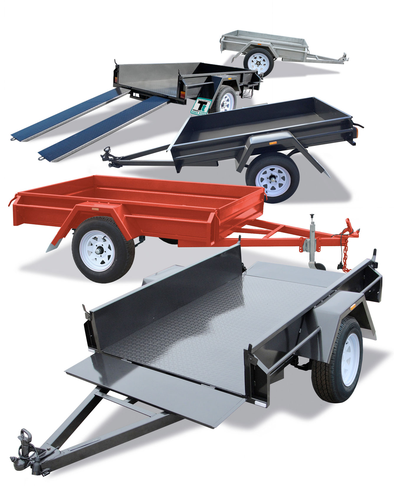 Single Axle Box Trailers for Sale Albury Trailers for Sale Albury