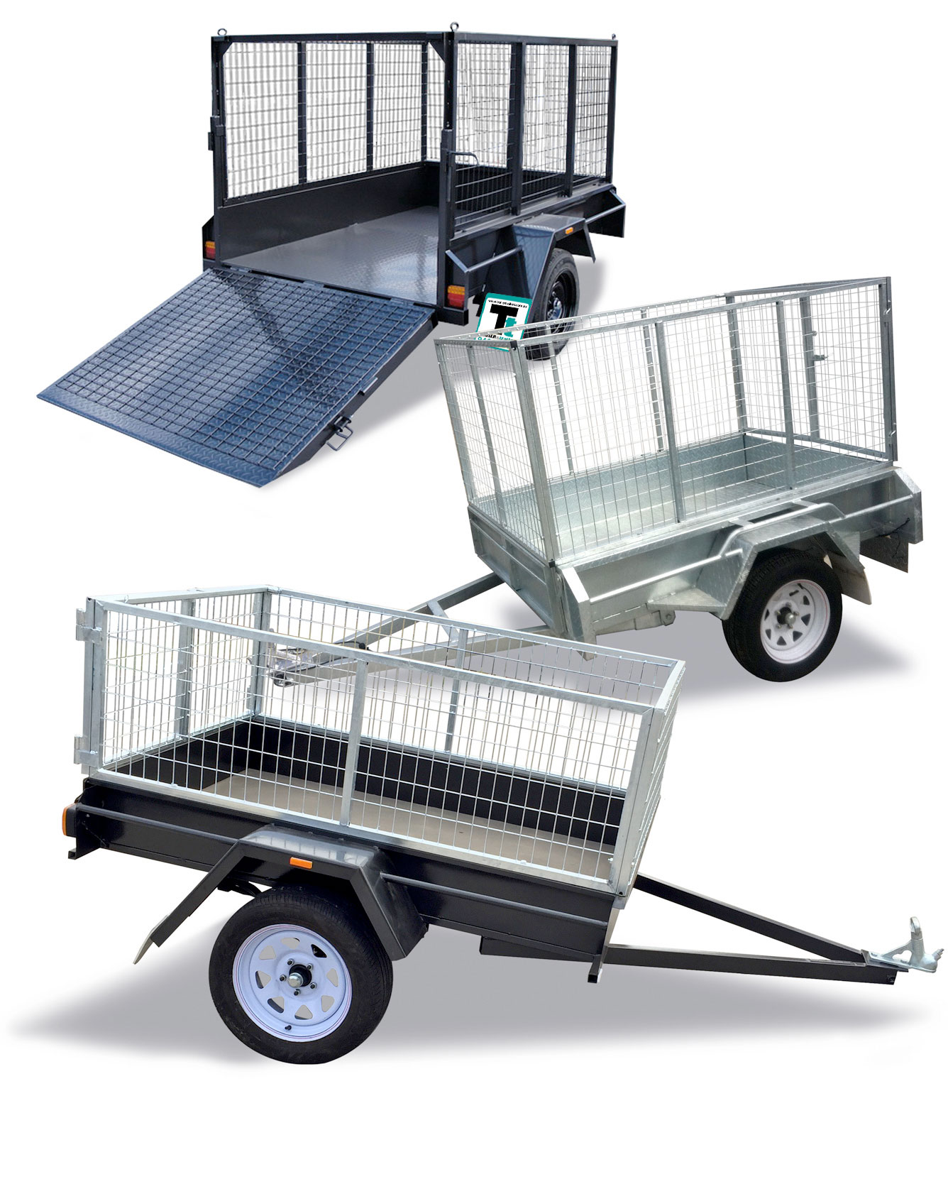 Single Axle Cage Trailers for Sale Albury Trailers for Sale Albury