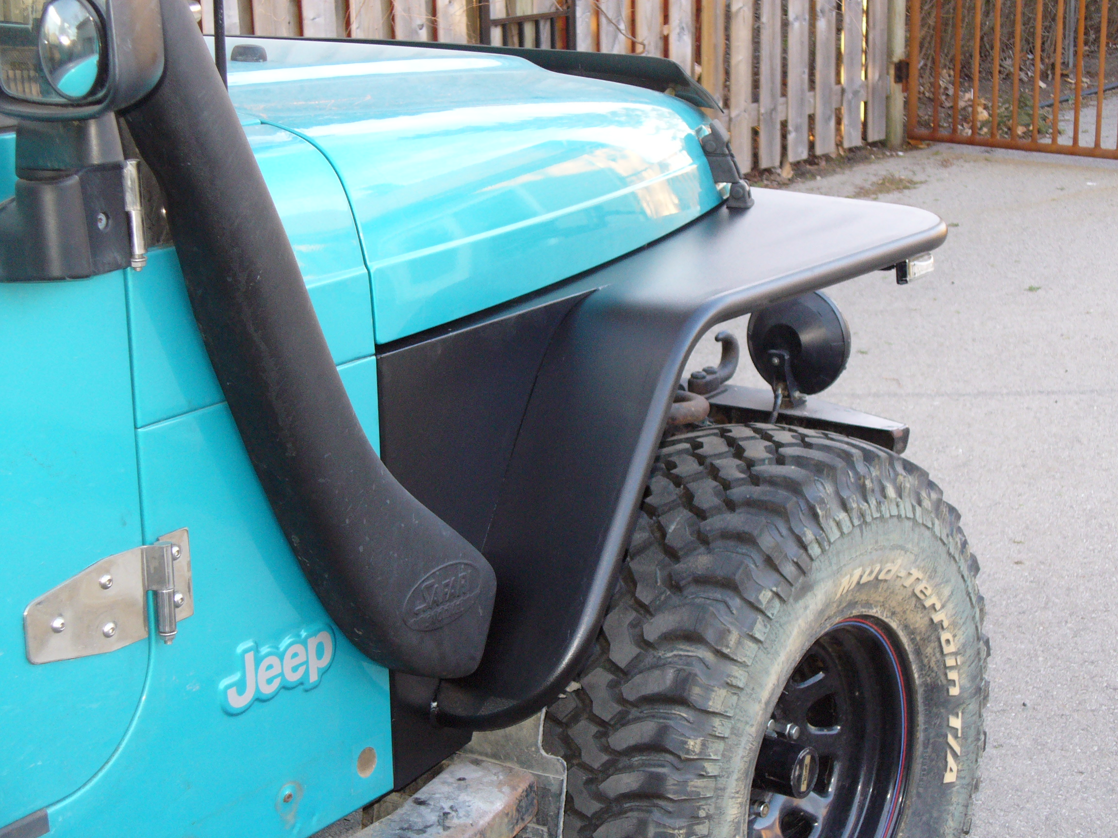 Jeep TJ/YJ Tube Fenders | Trail Head Customs