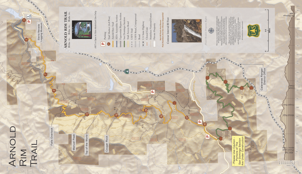 Arnold Rim Trail TrailMeister