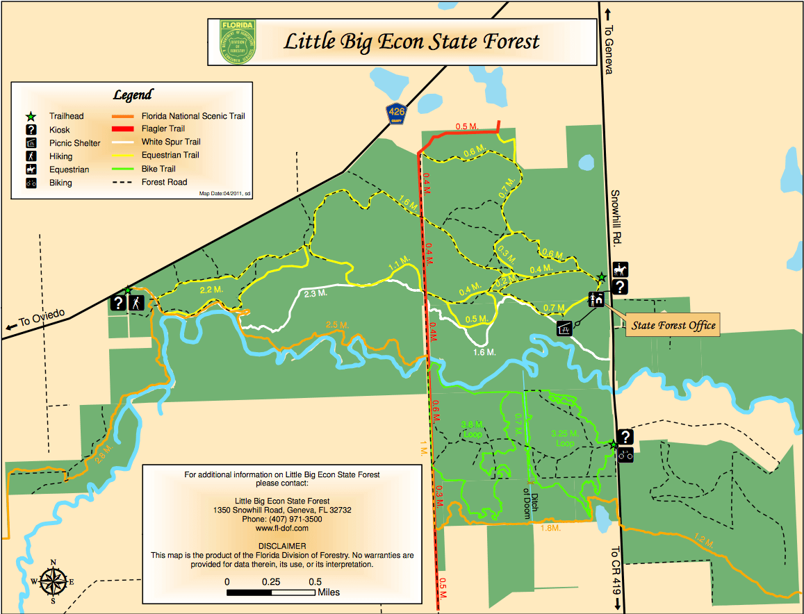 Little Big Econ State Forest TrailMeister
