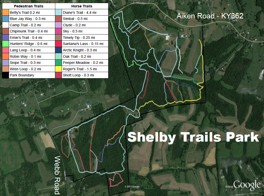 Shelby Trails Park TrailMeister
